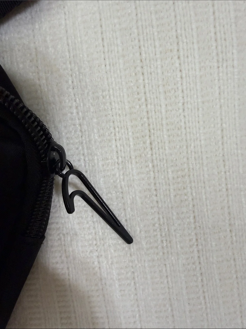 Nike Black Sling Crossbody with Branded Strap
